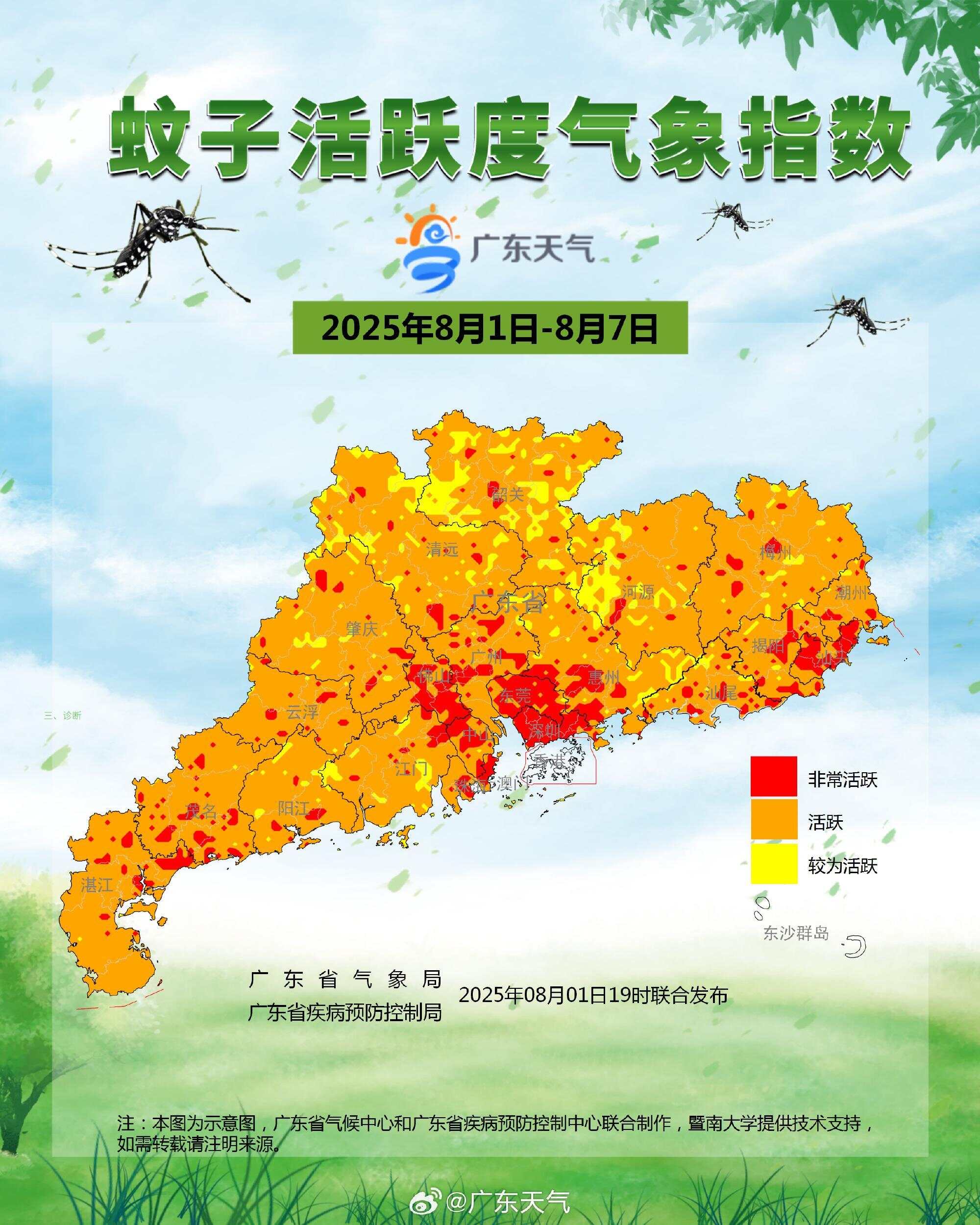暴雨又来了！8月广东将迎4次主要降水过程丨温度记-第5张图片