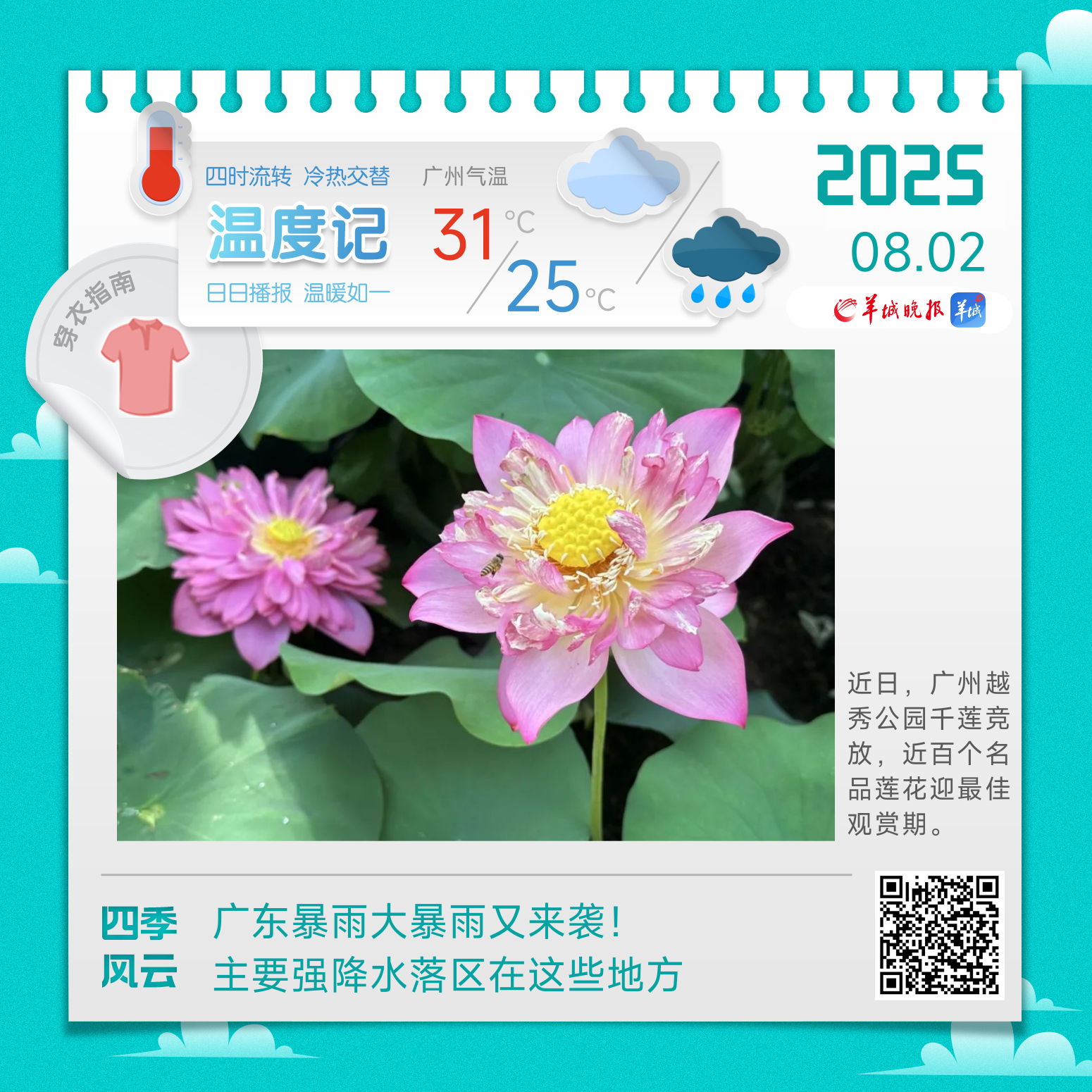 又有大暴雨！广东六部门发布防御提醒，主要强降水落区→｜温度记-第1张图片