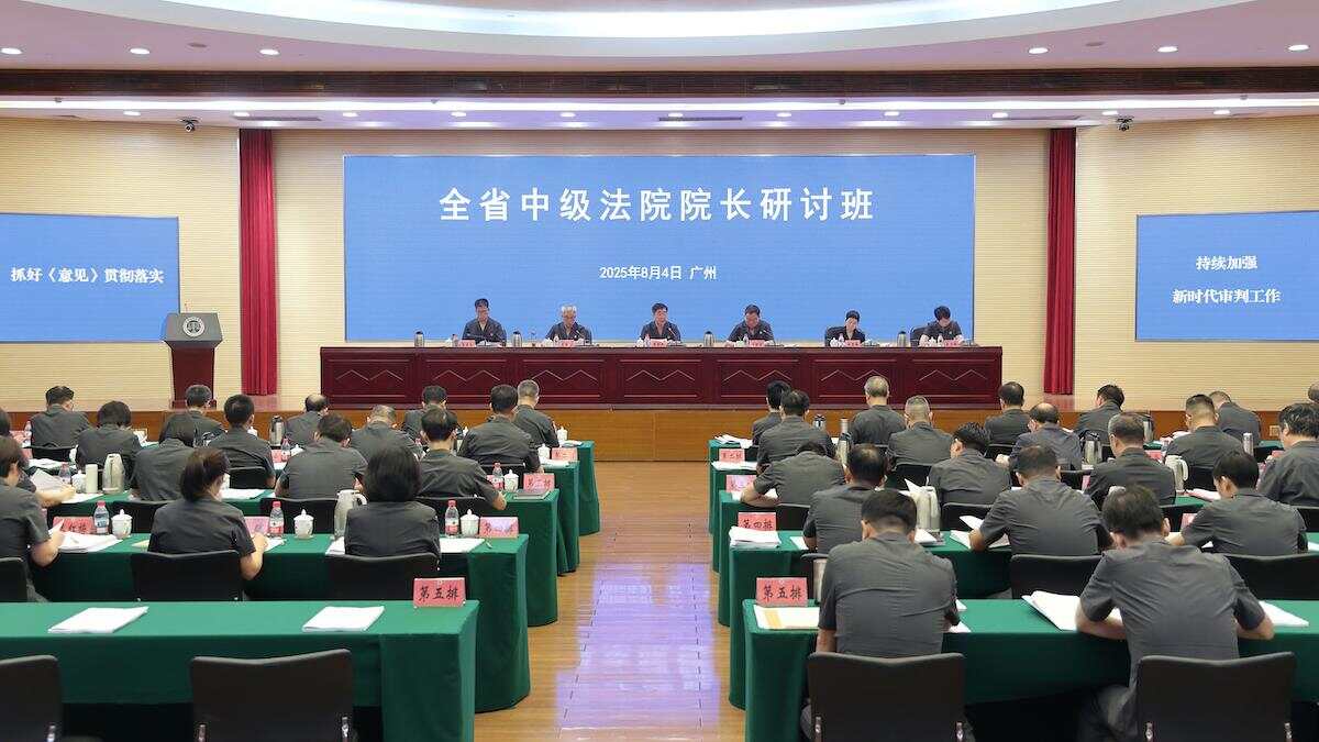 广东如何持续加强新时代审判工作？这个会议作出安排-第1张图片