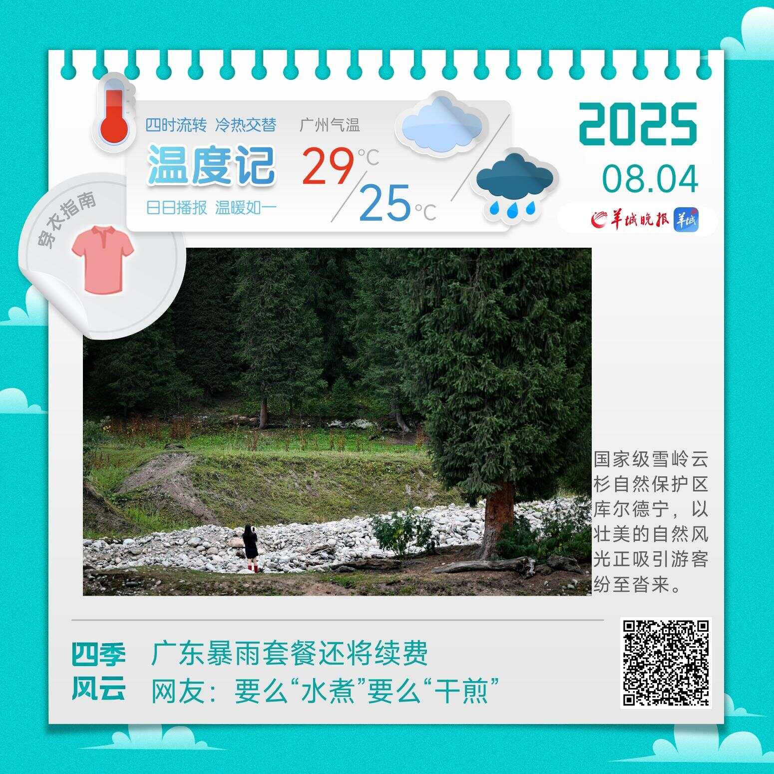 广东暴雨套餐续费！网友：要么“水煮”要么“干煎”｜温度记-第1张图片
