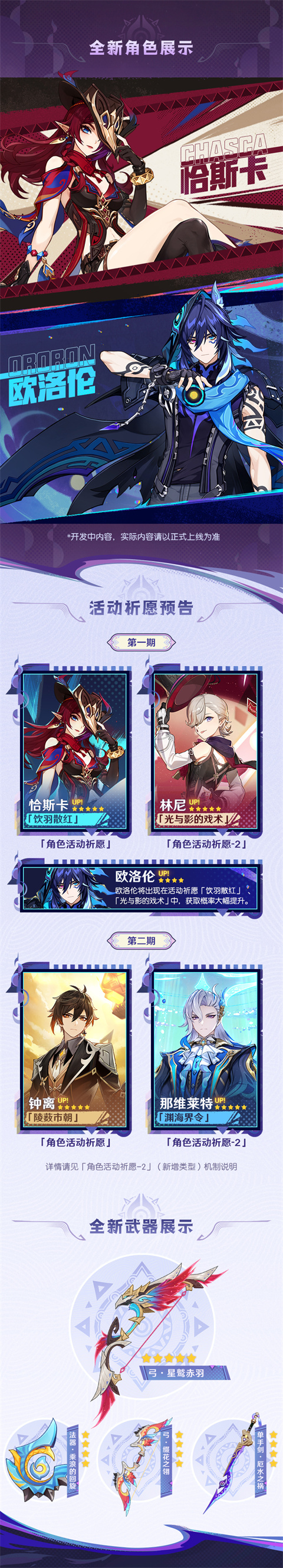 5.2版本「灵与火的织卷」前瞻特别节目回顾长图-第2张图片