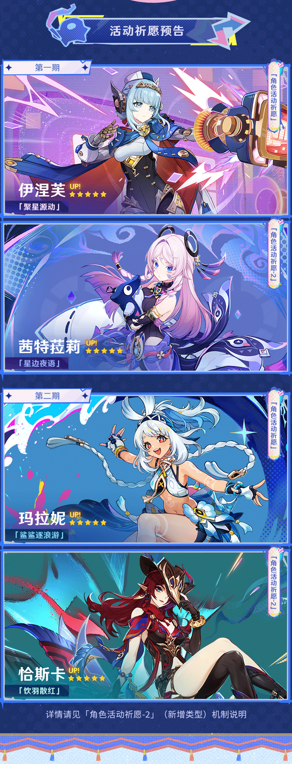 5.8版本「绘夏！烈日？度假村！」前瞻特别节目回顾长图-第4张图片