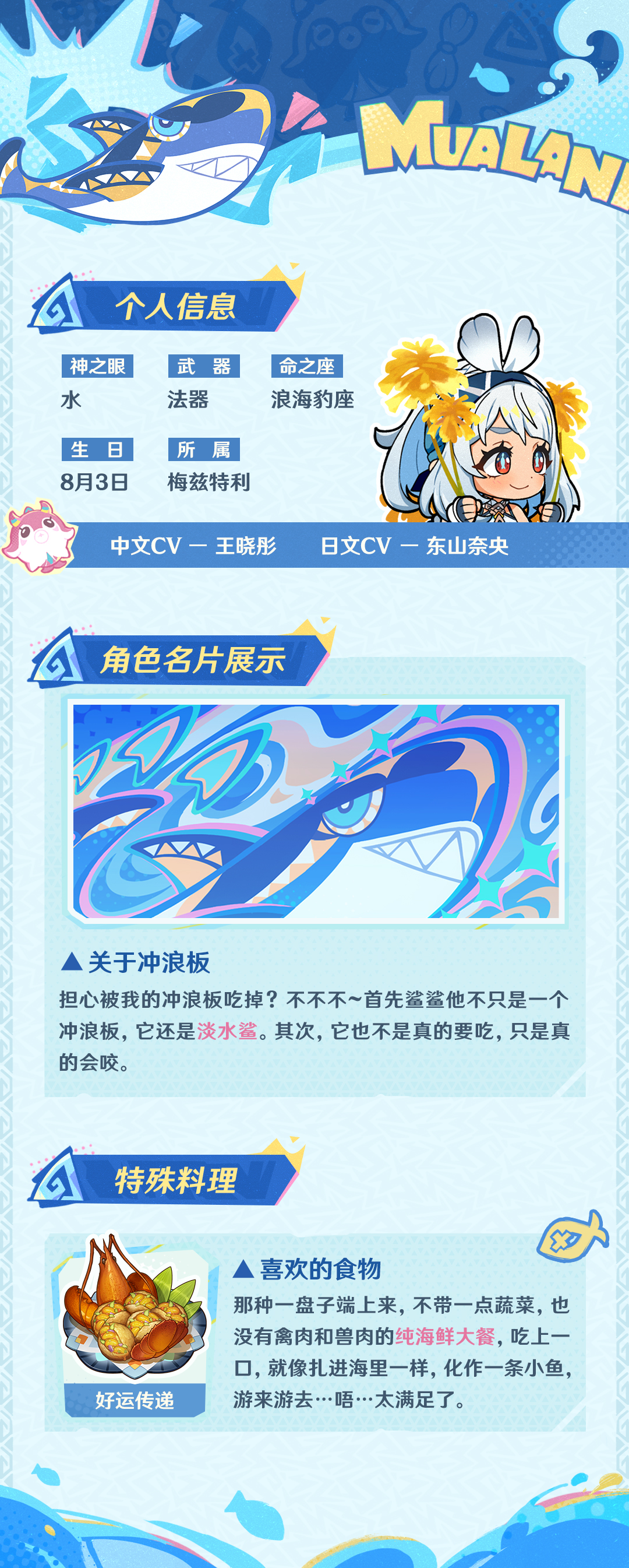 角色介绍――「哗啦啦逐浪客」・玛拉妮-第3张图片