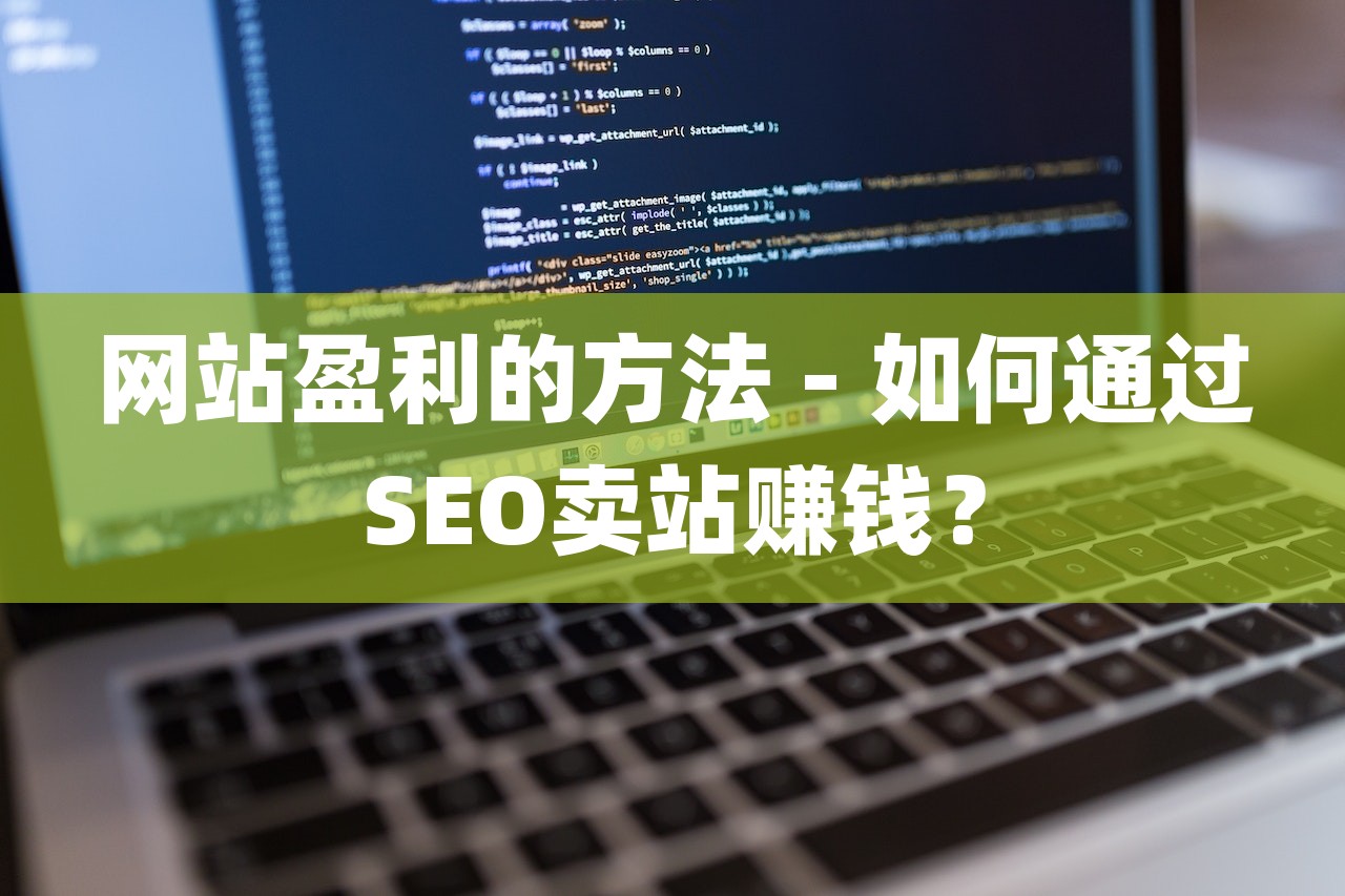 网站盈利的方法 - 如何通过SEO卖站赚钱？-第1张图片