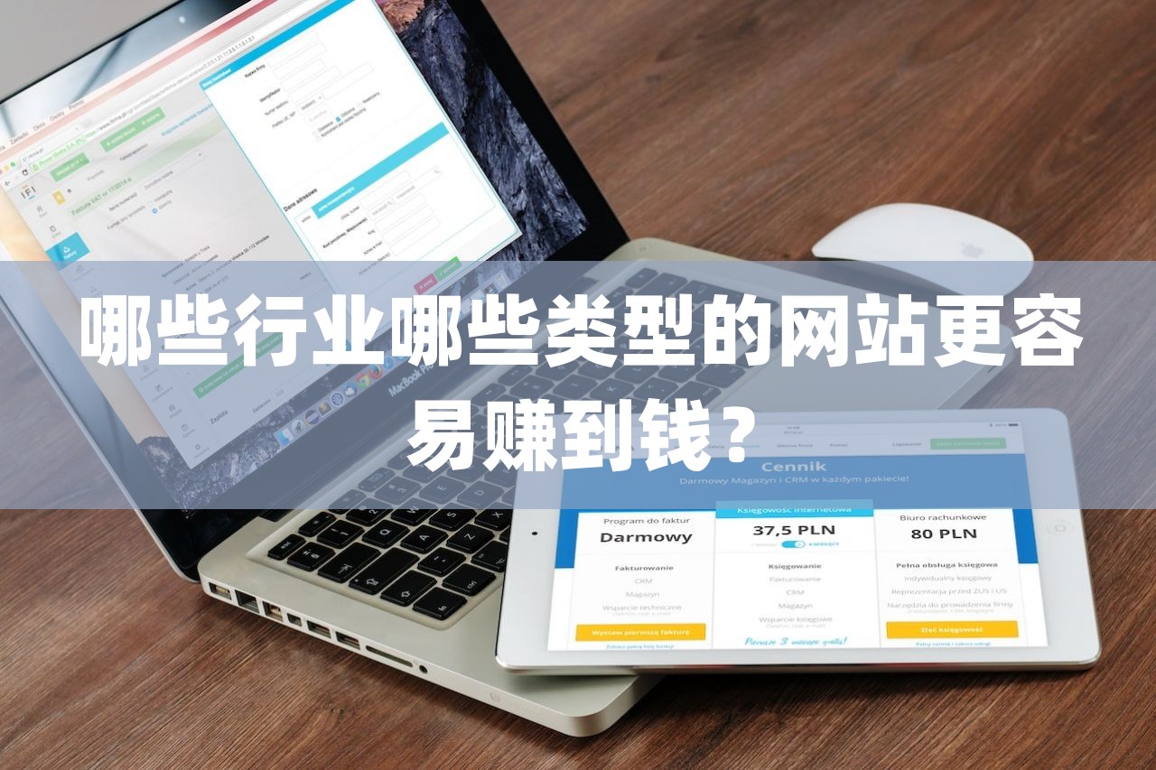 哪些行业哪些类型的网站更容易赚到钱？-第1张图片
