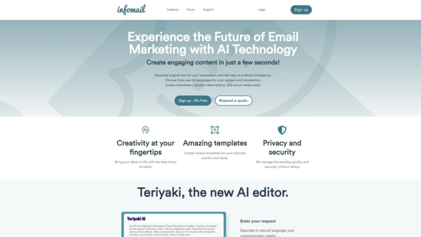 Infomail：AI智能邮件营销工具，支持多语种内容创作与合规精细化邮件运营