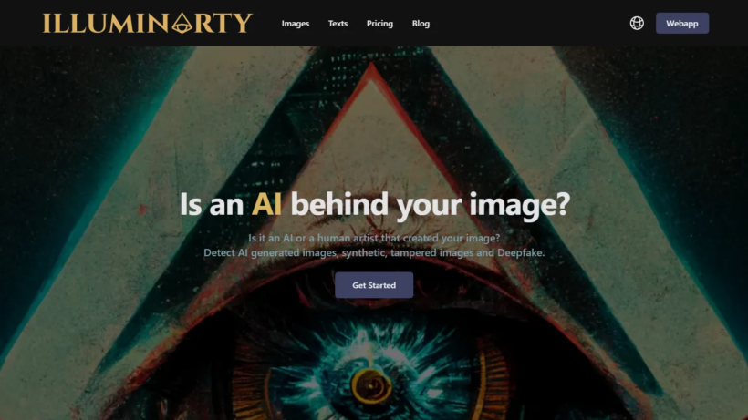 Illuminarty：全能AI内容检测平台，可精准识别图文真伪与局部AI生成